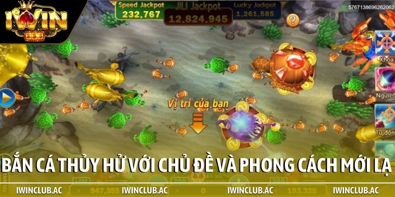 Bắn cá Thủy Hử với chủ đề và phong cách mới lạ