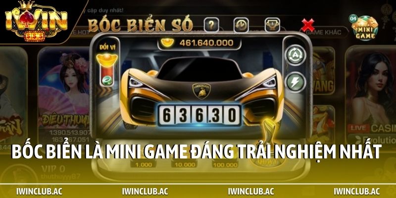 Bốc biển là mini game đáng trải nghiệm nhất tại iWin