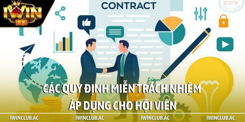 Các quy định miễn trách nhiệm áp dụng cho hội viên