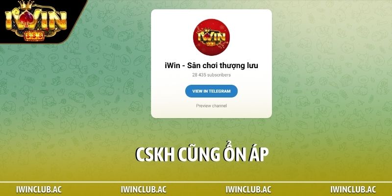 CSKH cũng ổn áp