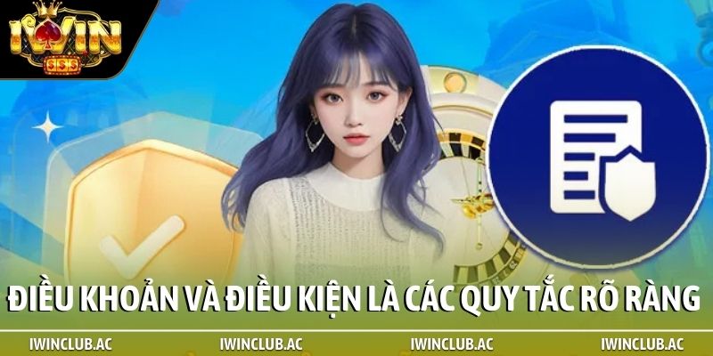 Điều khoản và điều kiện là các quy tắc rõ ràng