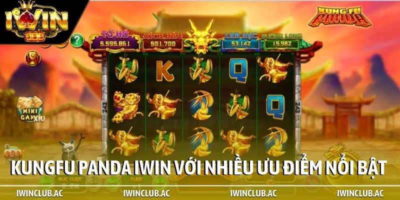 KungFu Panda iWin với nhiều ưu điểm nổi bật