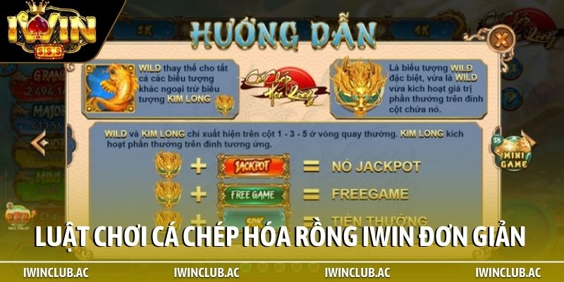 Luật chơi Cá chép hóa rồng iWin đơn giản dễ hiểu