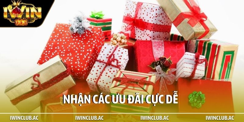 Nhận các ưu đãi cực dễ